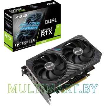Видеокарта ASUS Dual GeForce RTX 3060 V2 OC 12GB GDDR6 (DUAL-RTX3060-O12G-V2) картинка 7